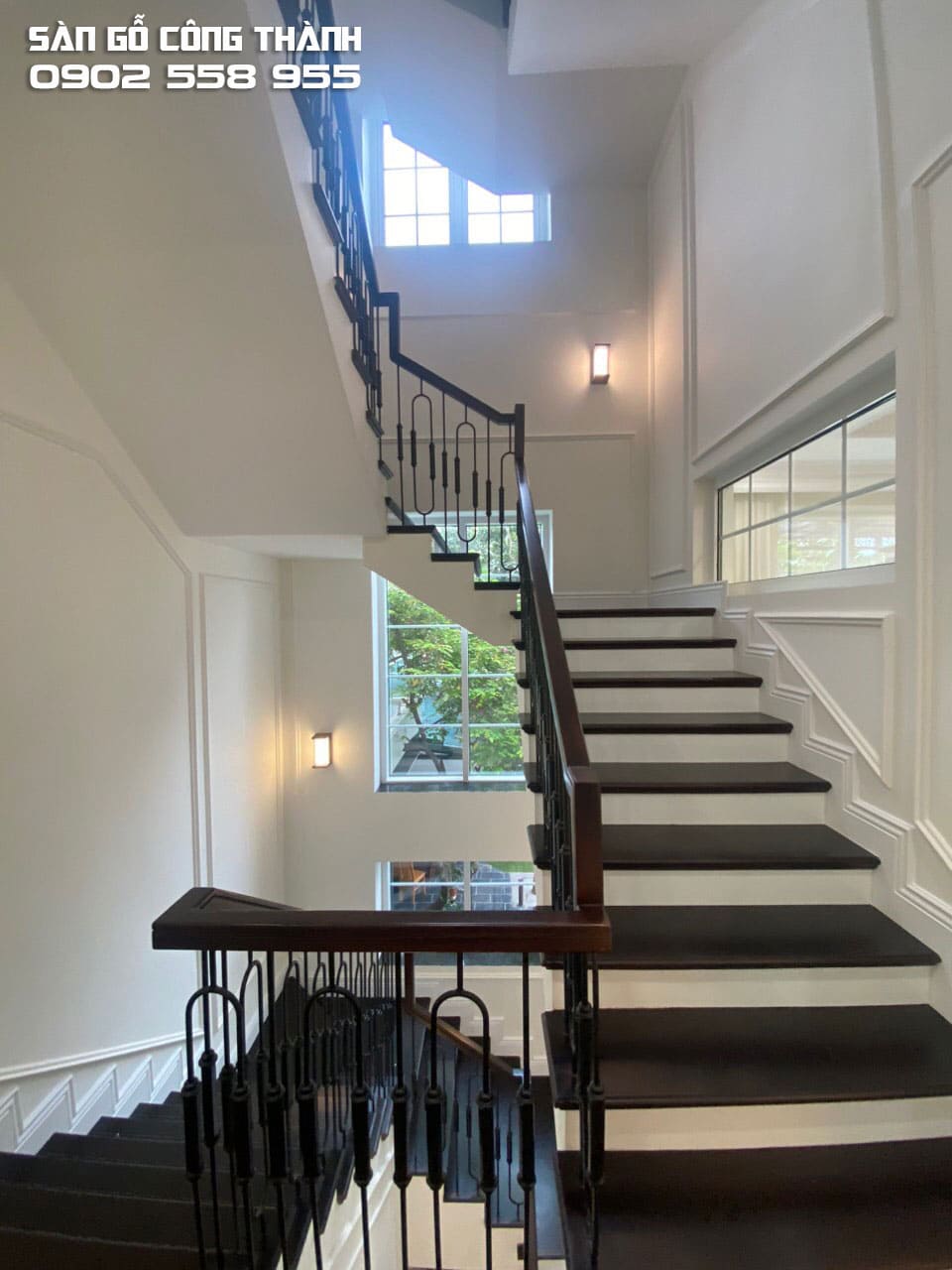 Cầu thang gỗ Chiu Liu 01